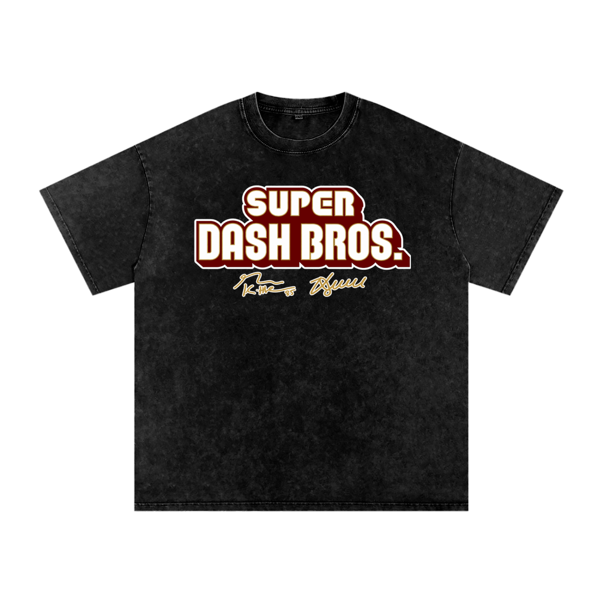 Super Dash Bros Boxy Washed T-shirt