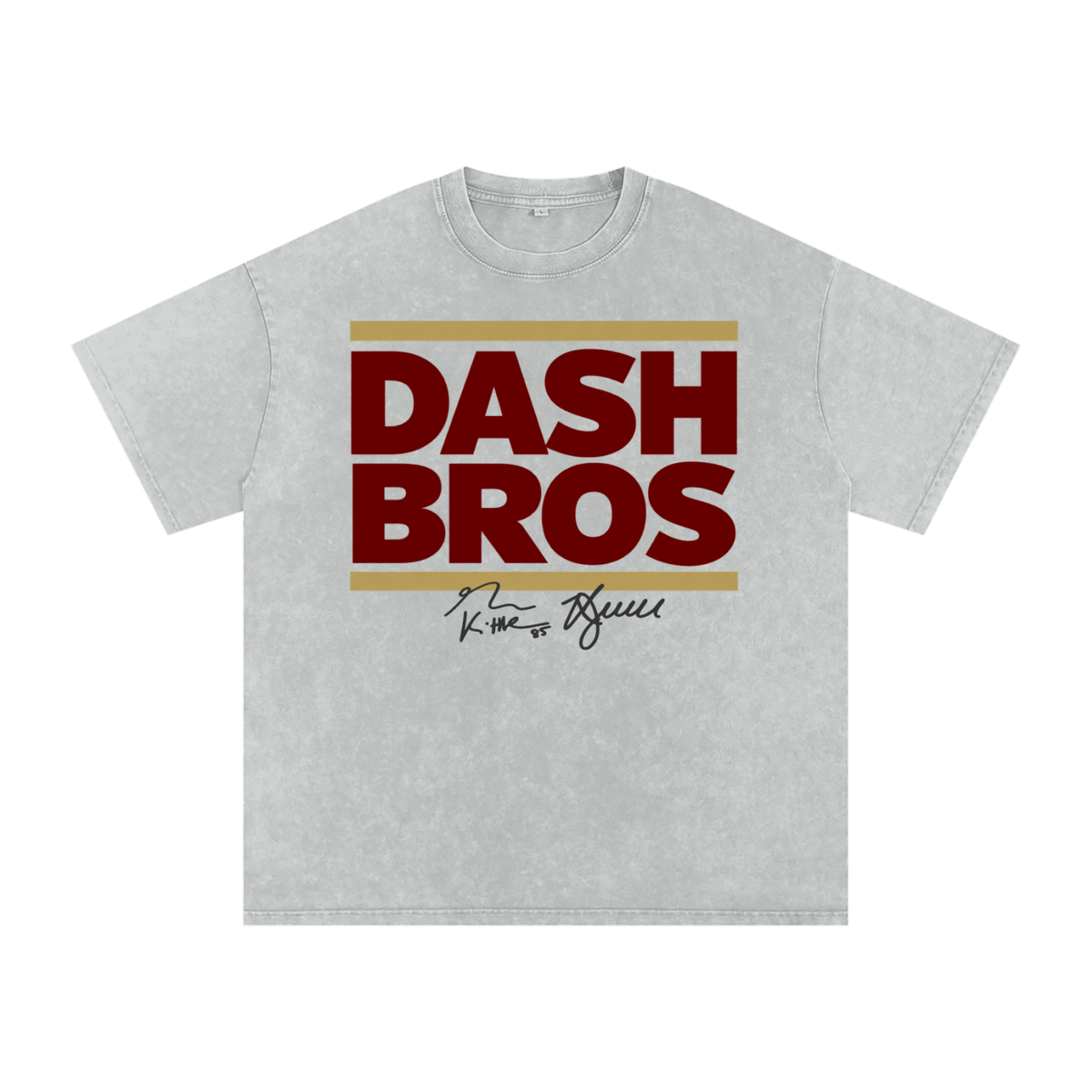 Dash Bros Boxy Washed T-shirt