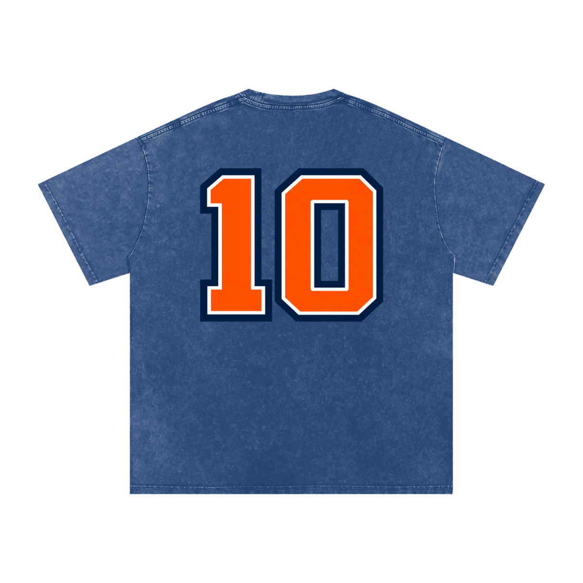 Bo Nix Jersey Boxy Washed T-shirt