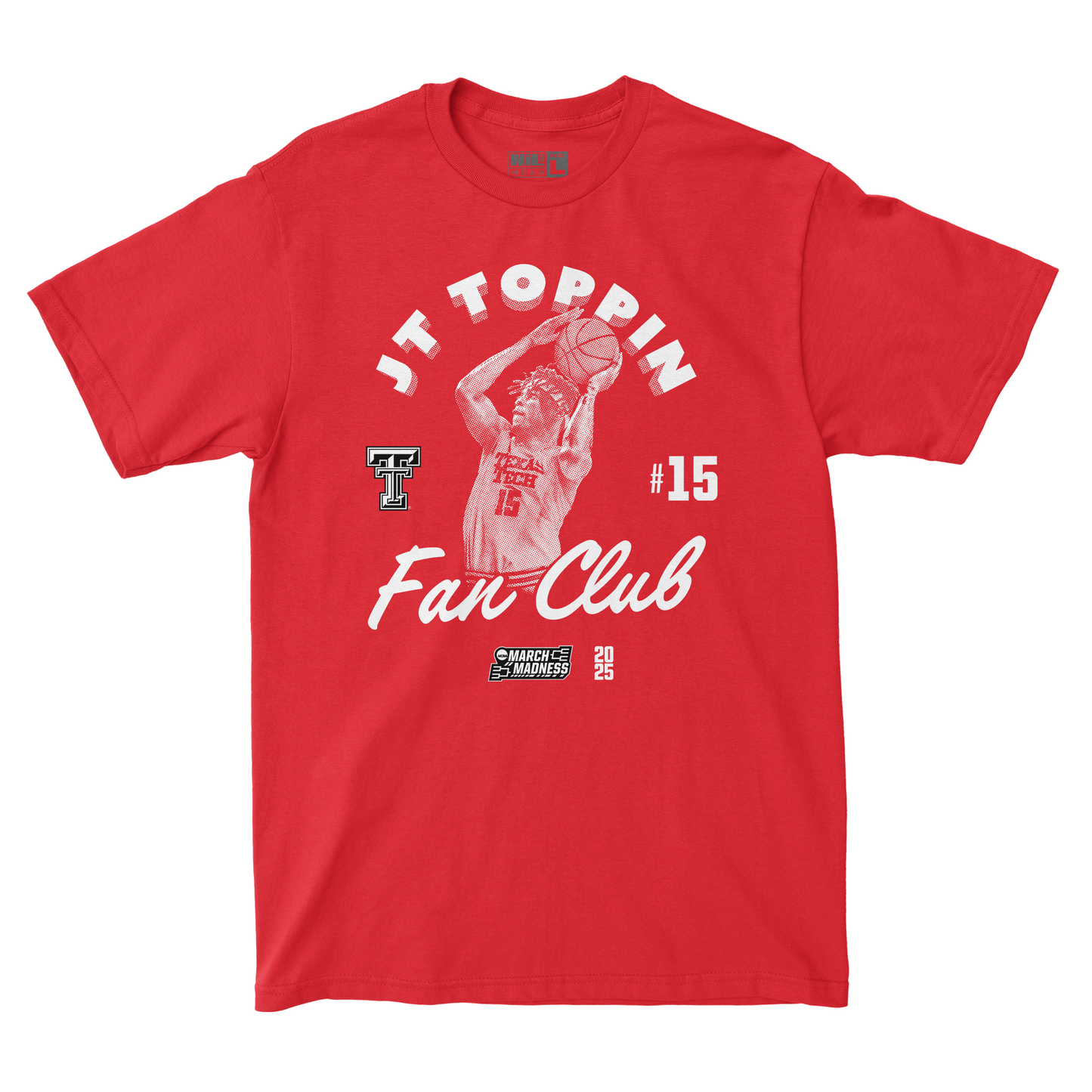 EXCLUSIVE RELEASE: JT Toppin Fan Club Red Tee