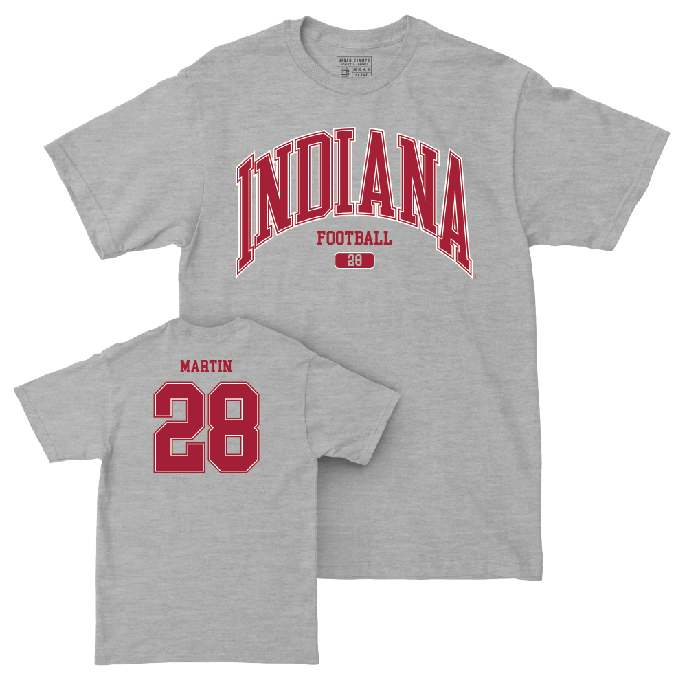 Indiana Football Sport Grey Arch Tee - Khobie Martin