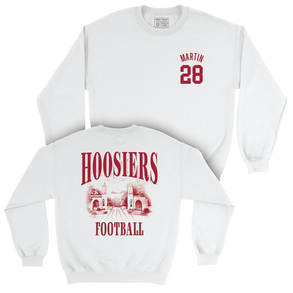 Indiana Football White Gates Crew - Khobie Martin