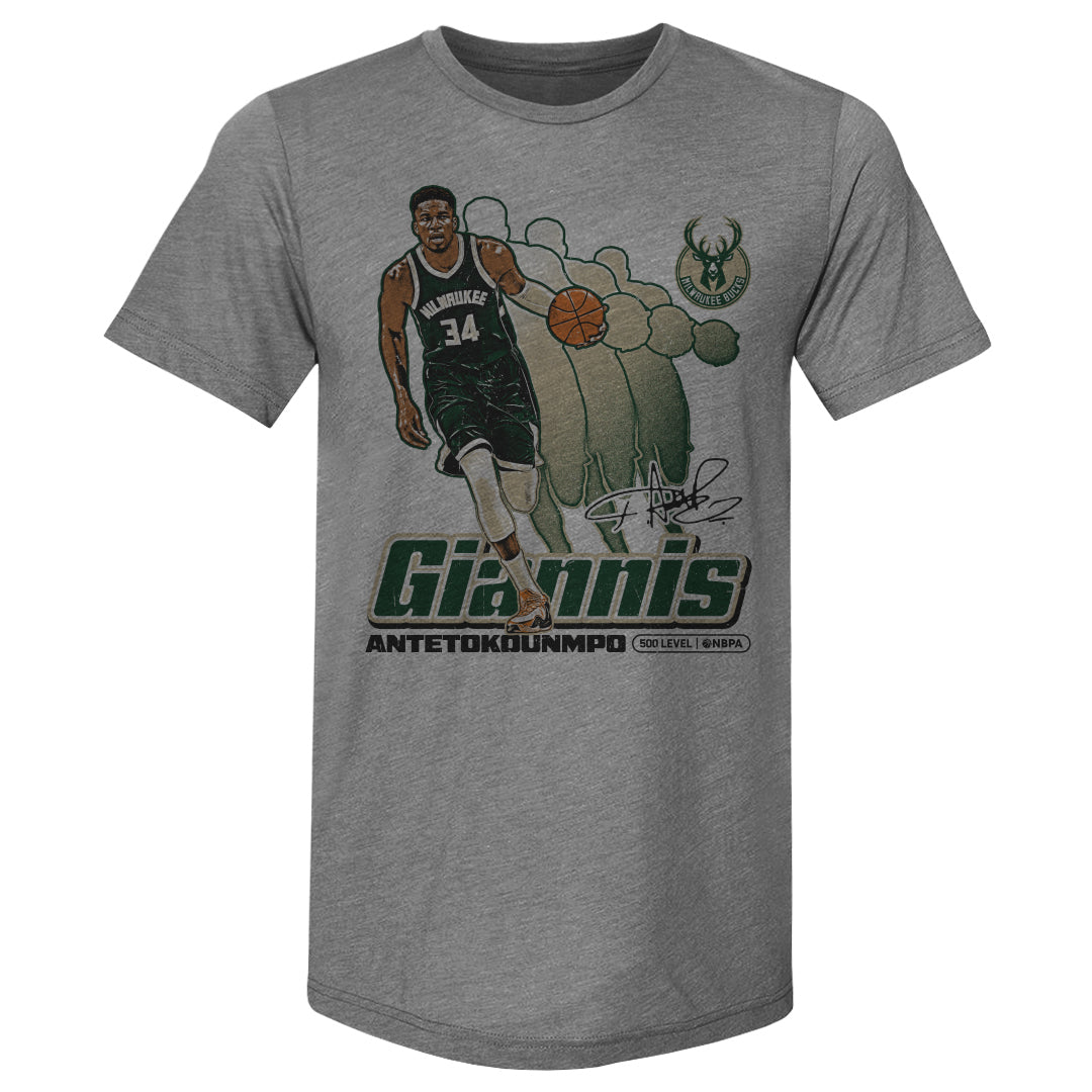 Giannis Antetokounmpo Milwaukee Bucks Retro