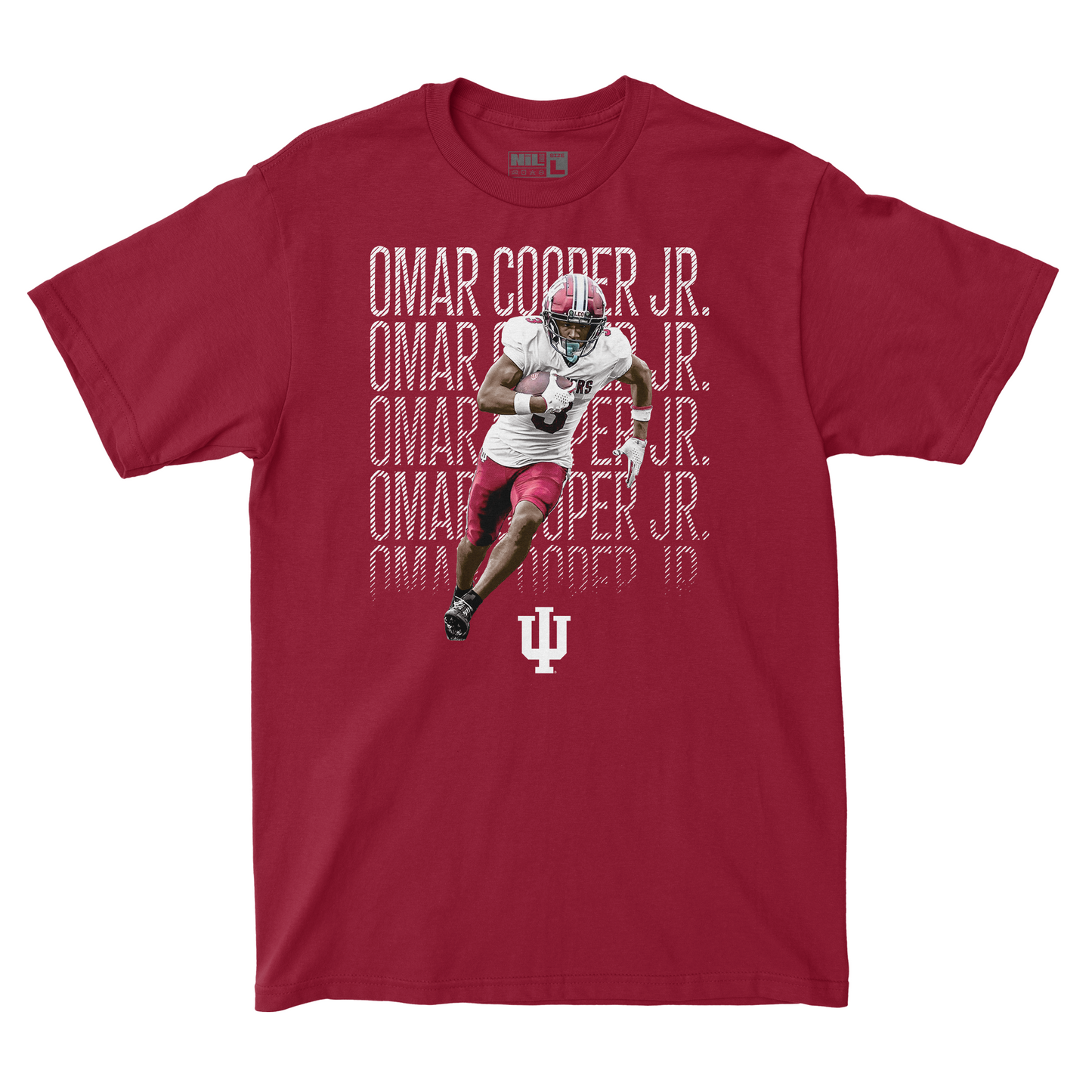 EXCLUSIVE RELEASE: Omar Cooper Jr Illustrated Crimson Tee