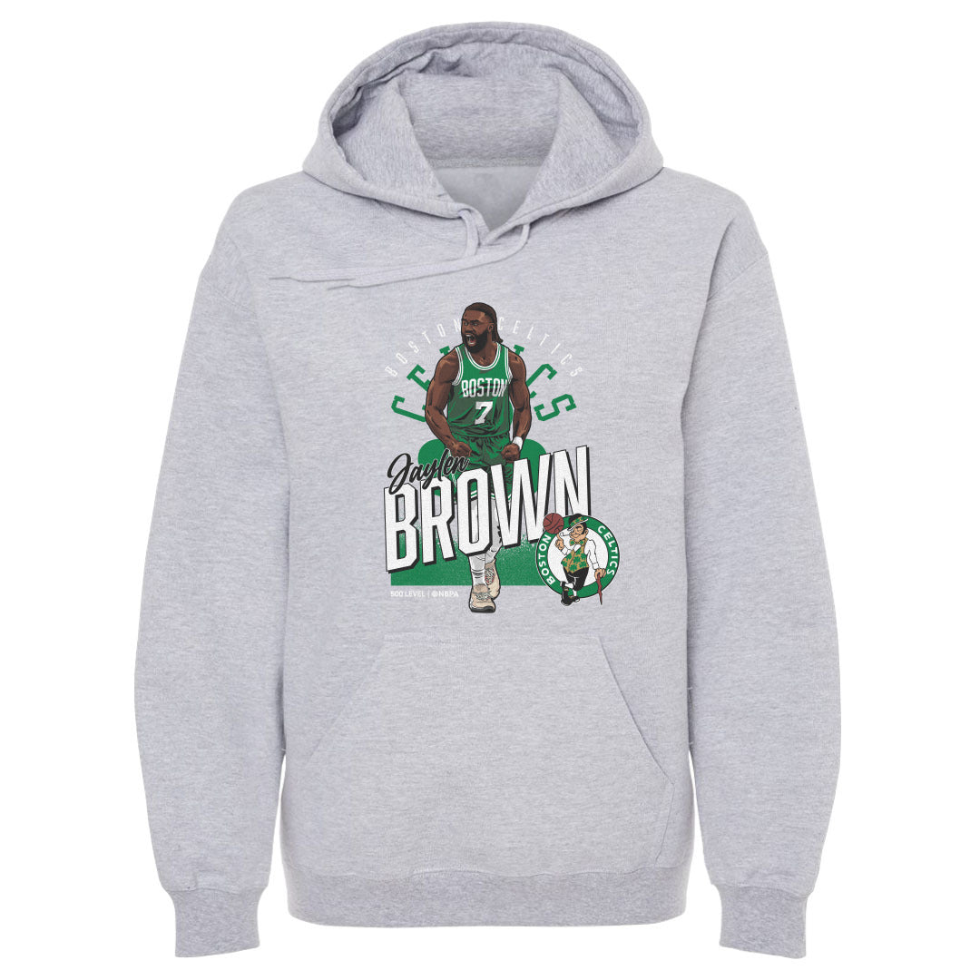 Jaylen Brown Boston Celtics Shield WHT