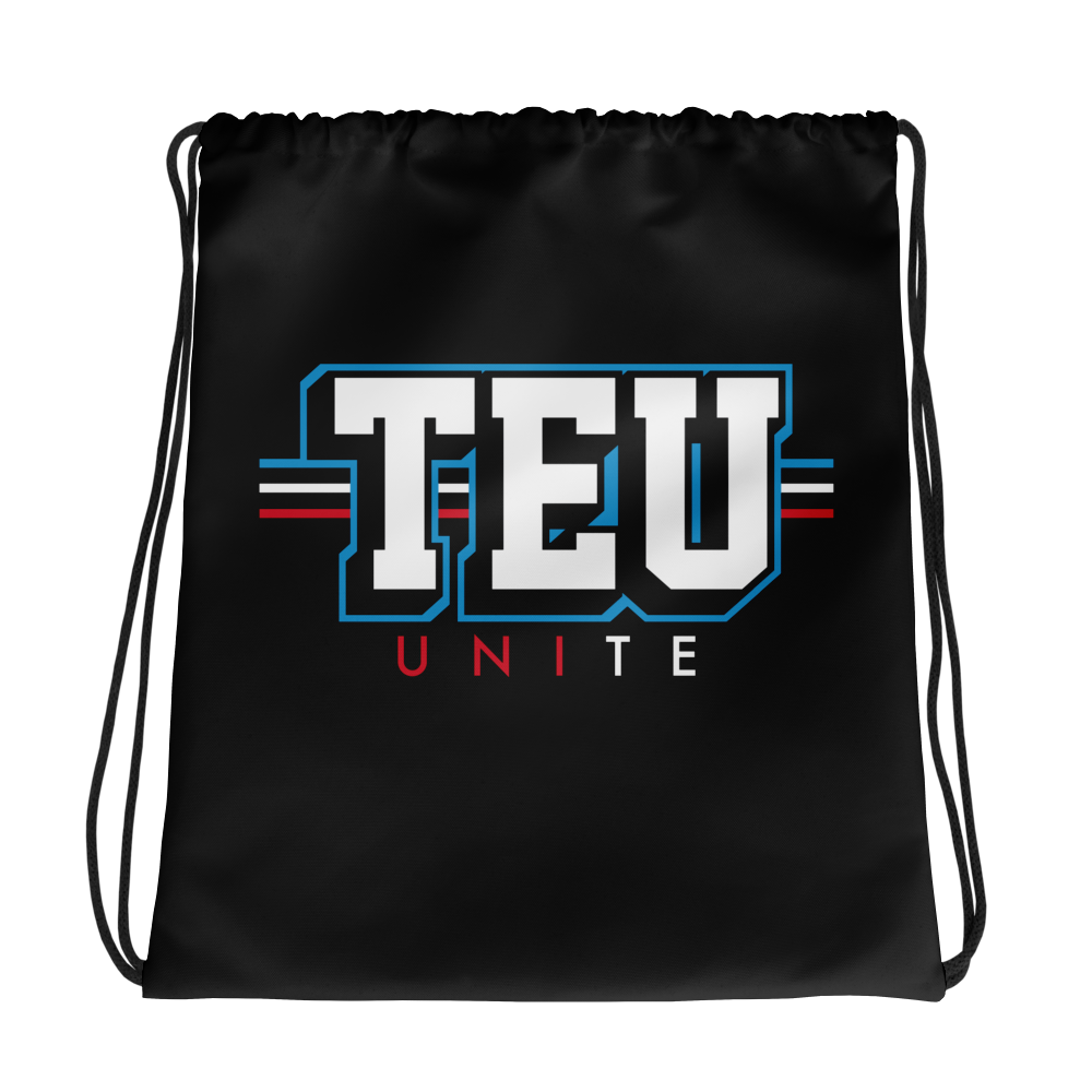 Tight End University "Logo" Drawstring Bag