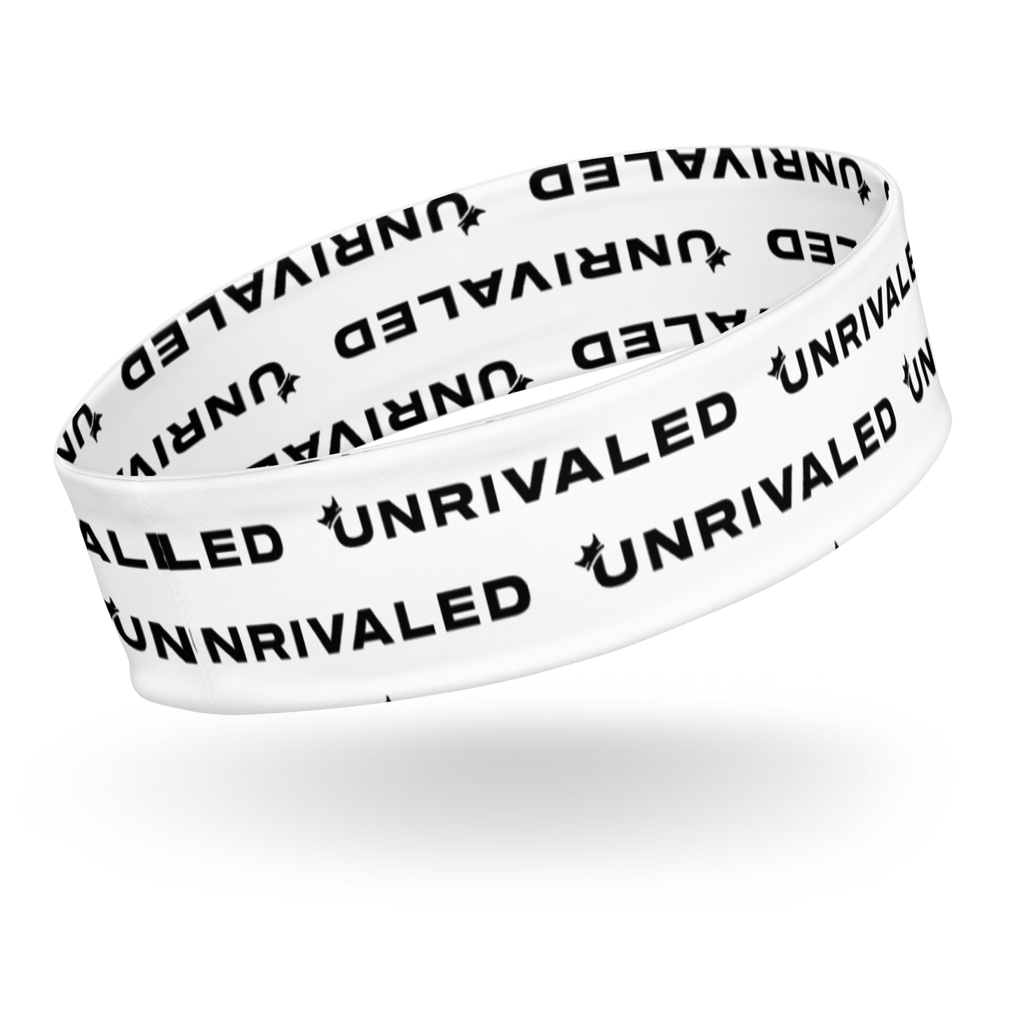 Unrivaled "Logo" Headband White