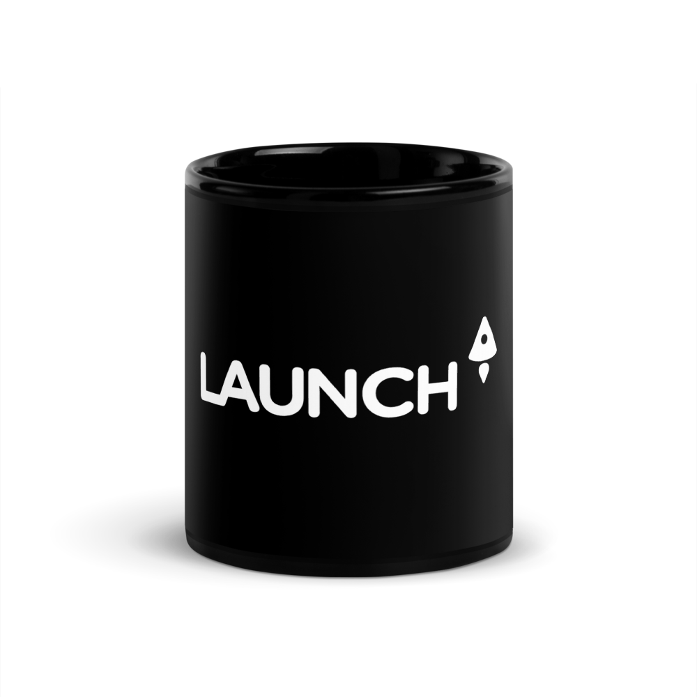 Launch Test 2 Logo Mug Black