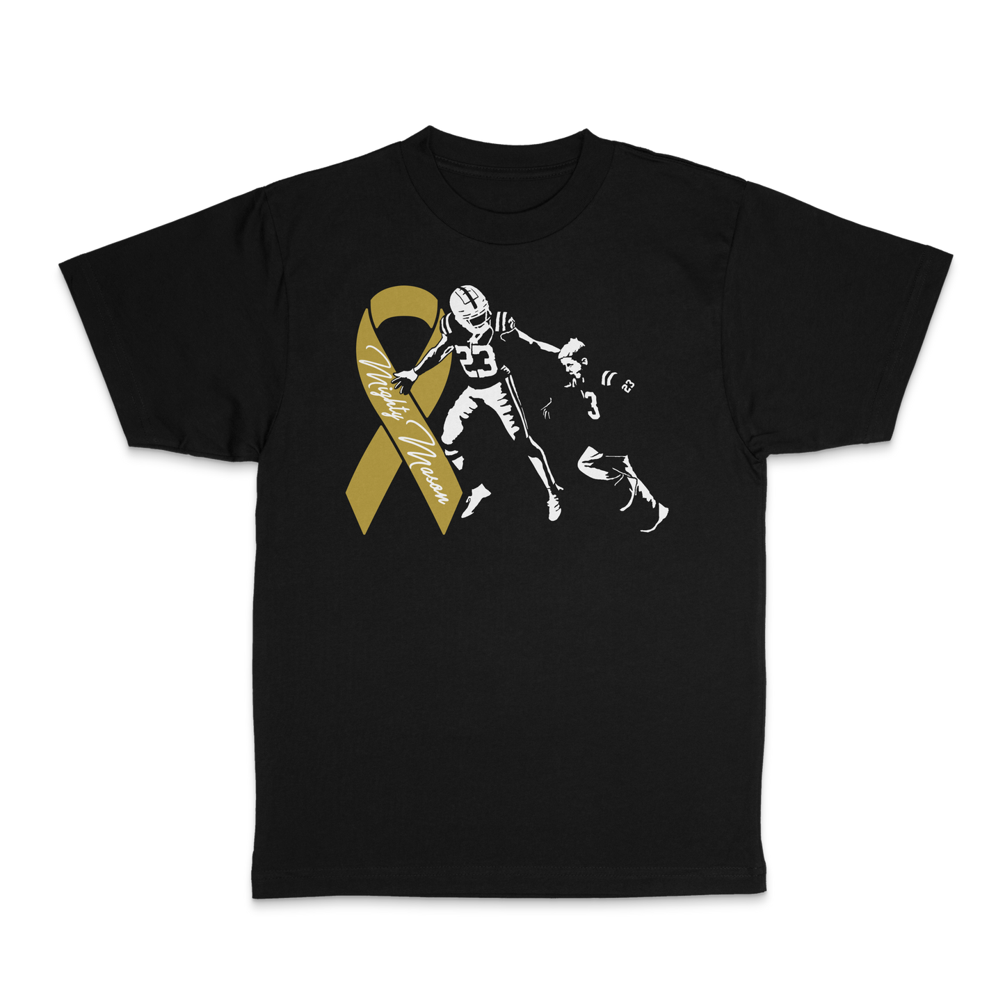 Kenny Moore II "Mighty Mason 2023" T-shirt Black (Pre-order)