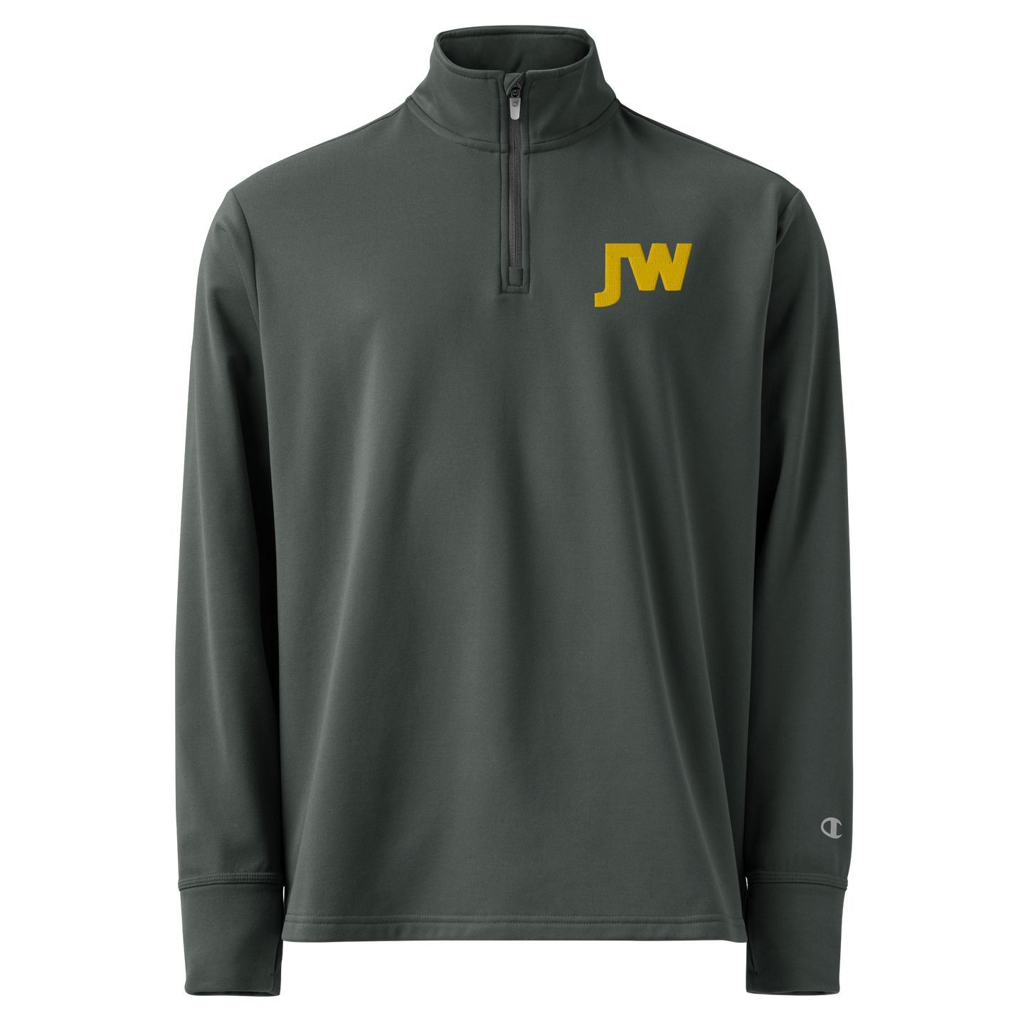 Jared Wiley "Logo" Embroidered Quarter Zip