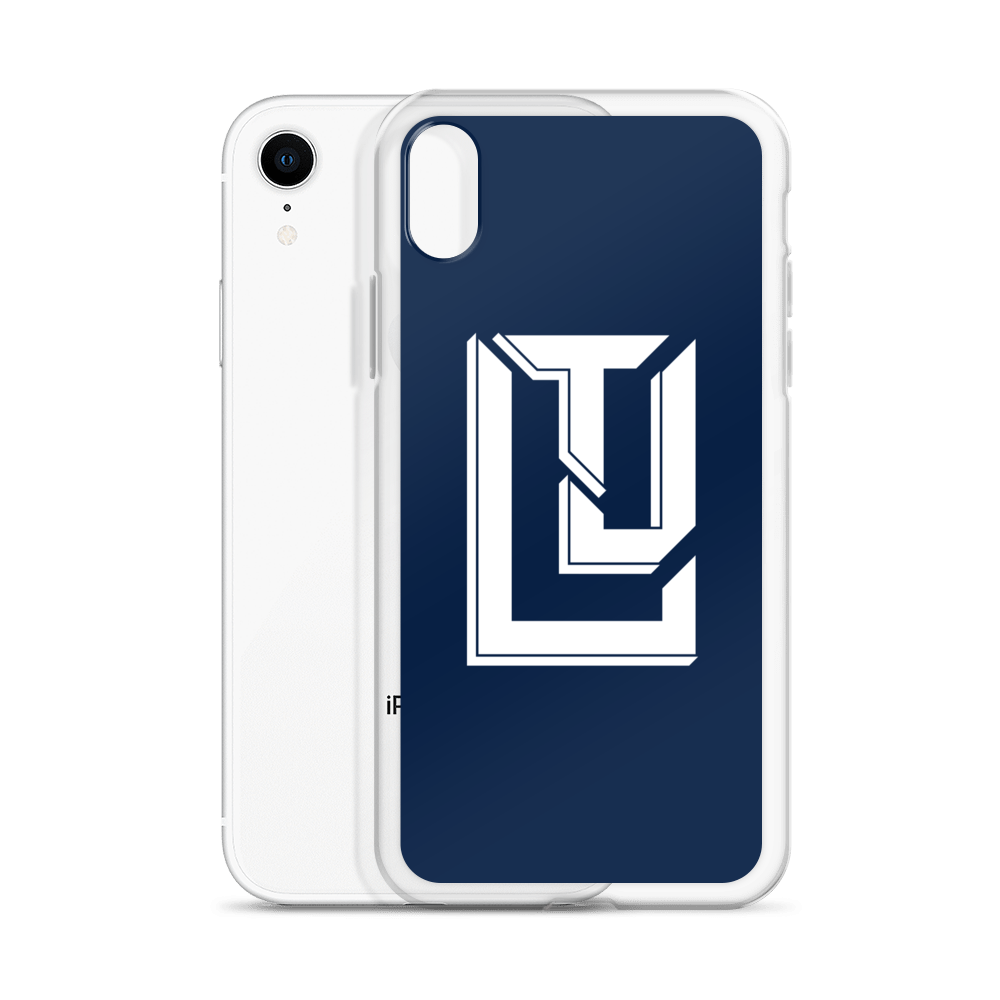 Lenny Torres "Logo" Navy iPhone Case