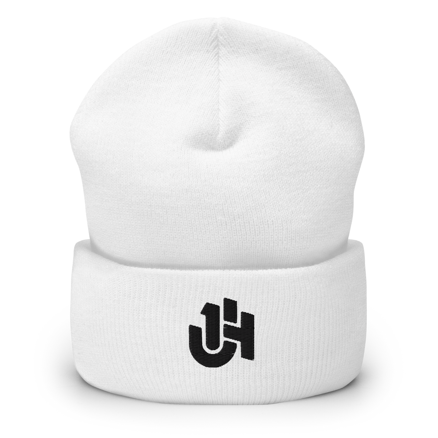 Jalen Hurts "Logo" Beanie White