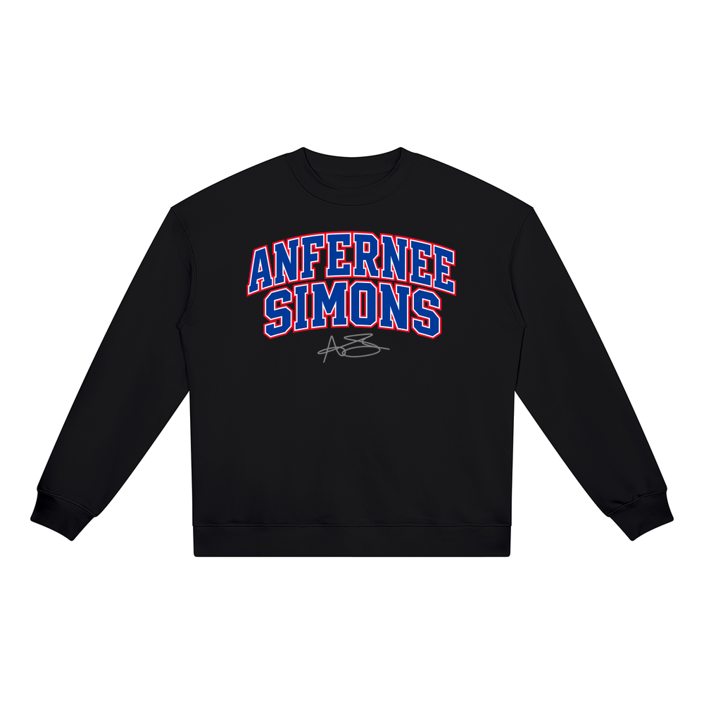 Unisex Heavyweight Crewneck Sweatshirt - Black