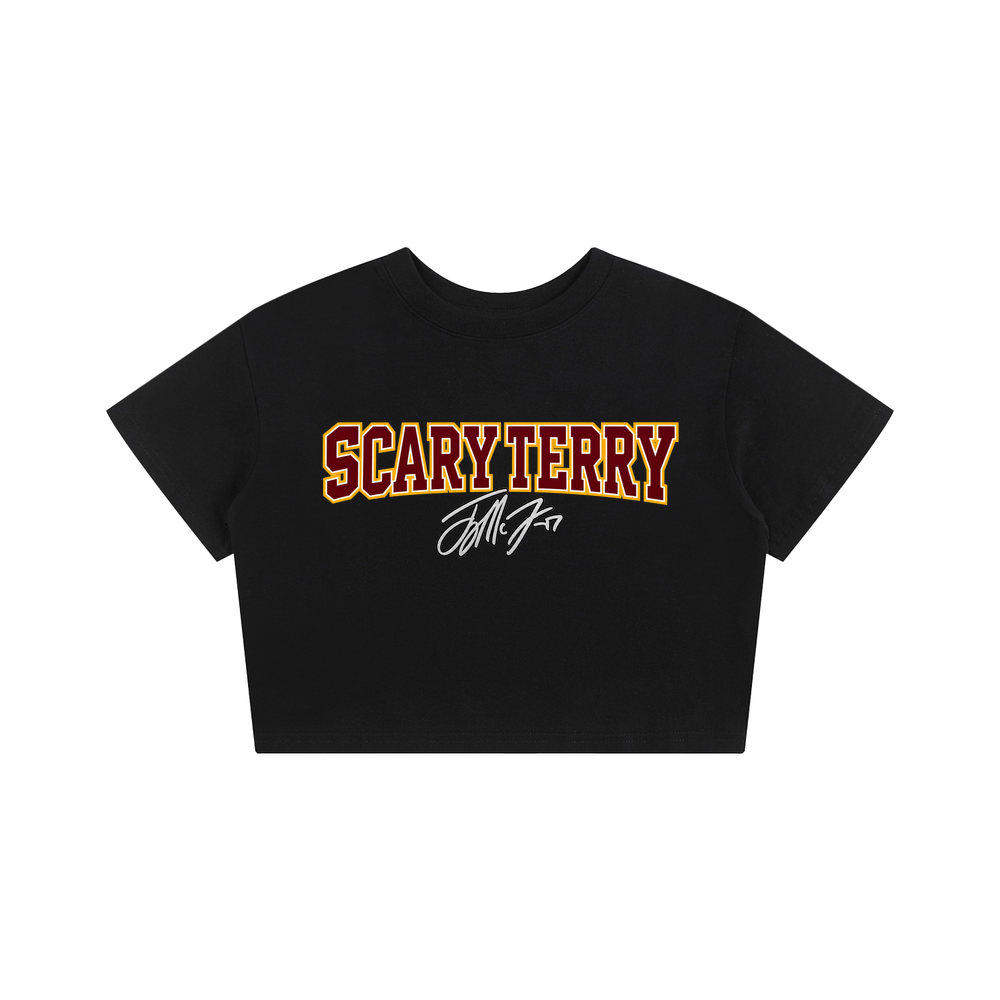 Baby Tee Seamless T-Shirt - 200 GSM - Black