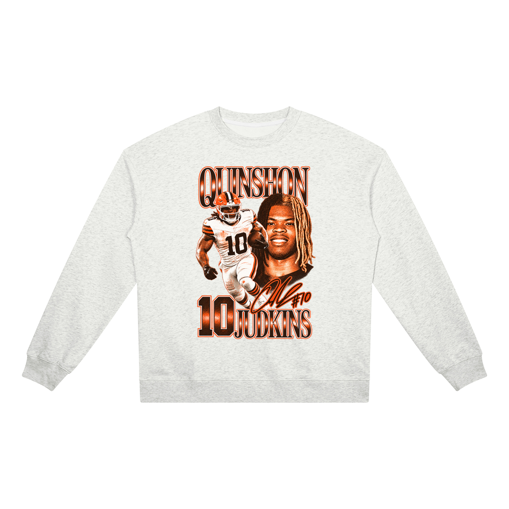 Unisex Heavyweight Crewneck Sweatshirt - Oat Gray