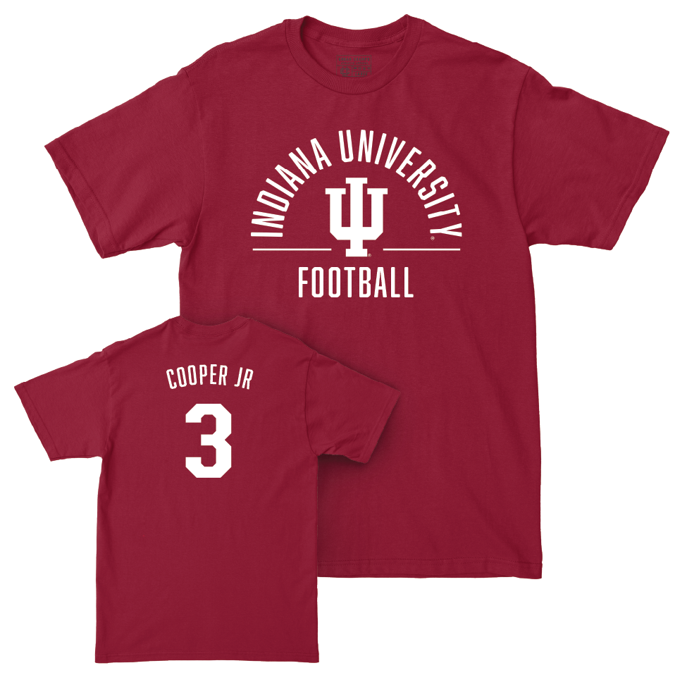 Indiana Football Crimson Classic Tee - Omar Cooper Jr