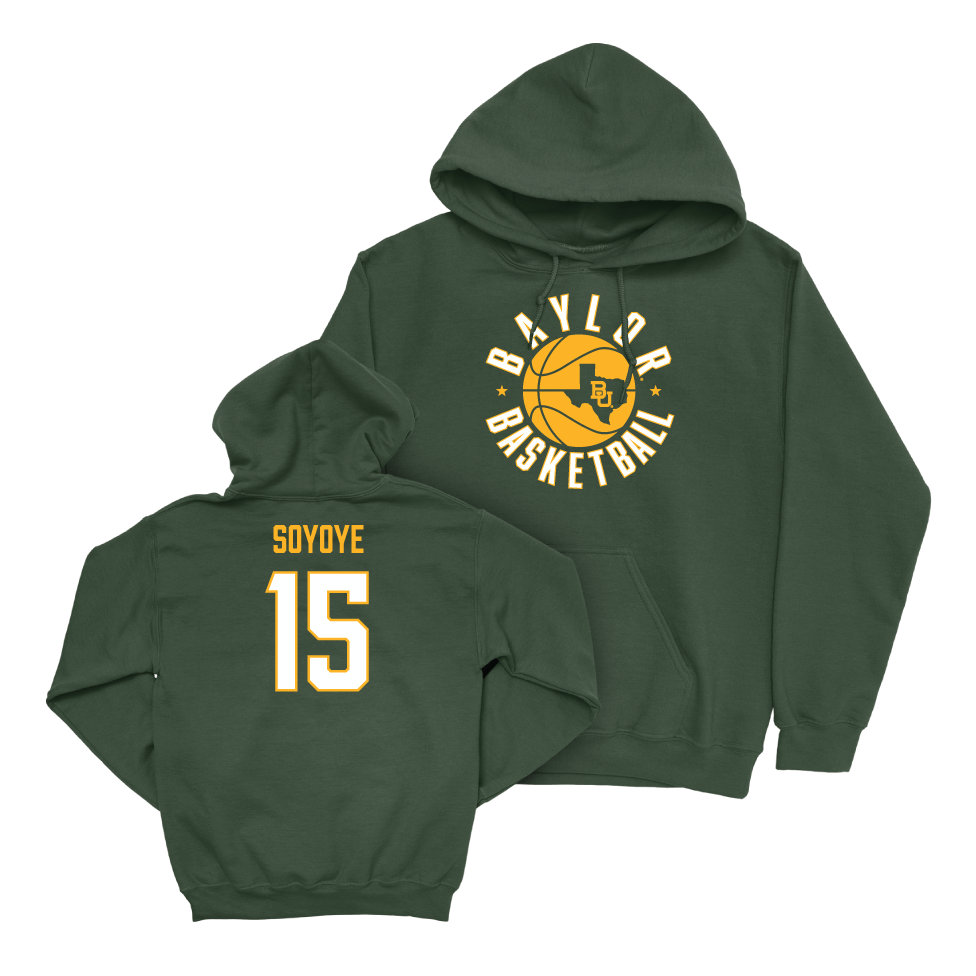 Baylor Men's Basketball Green Hardwood Hoodie - Ramon Soyoye