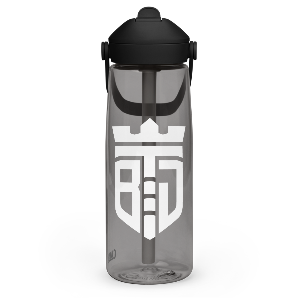 Bo Nix Brian Thomas Jr. Water Bottle Charcoal