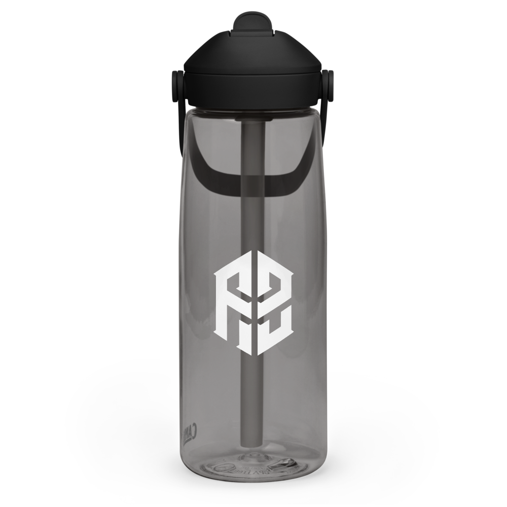 Aliyah Boston Logo Water Bottle Black