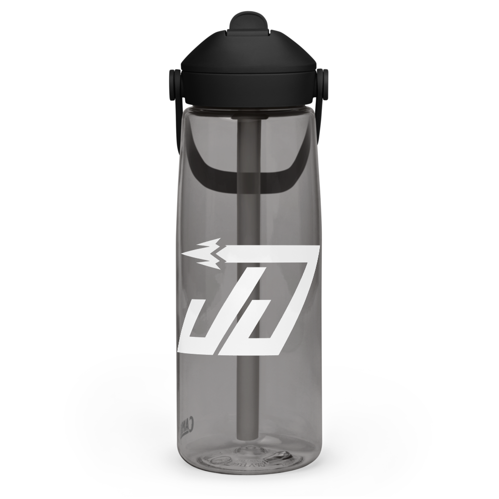 JJ Logo Water Bottle Black