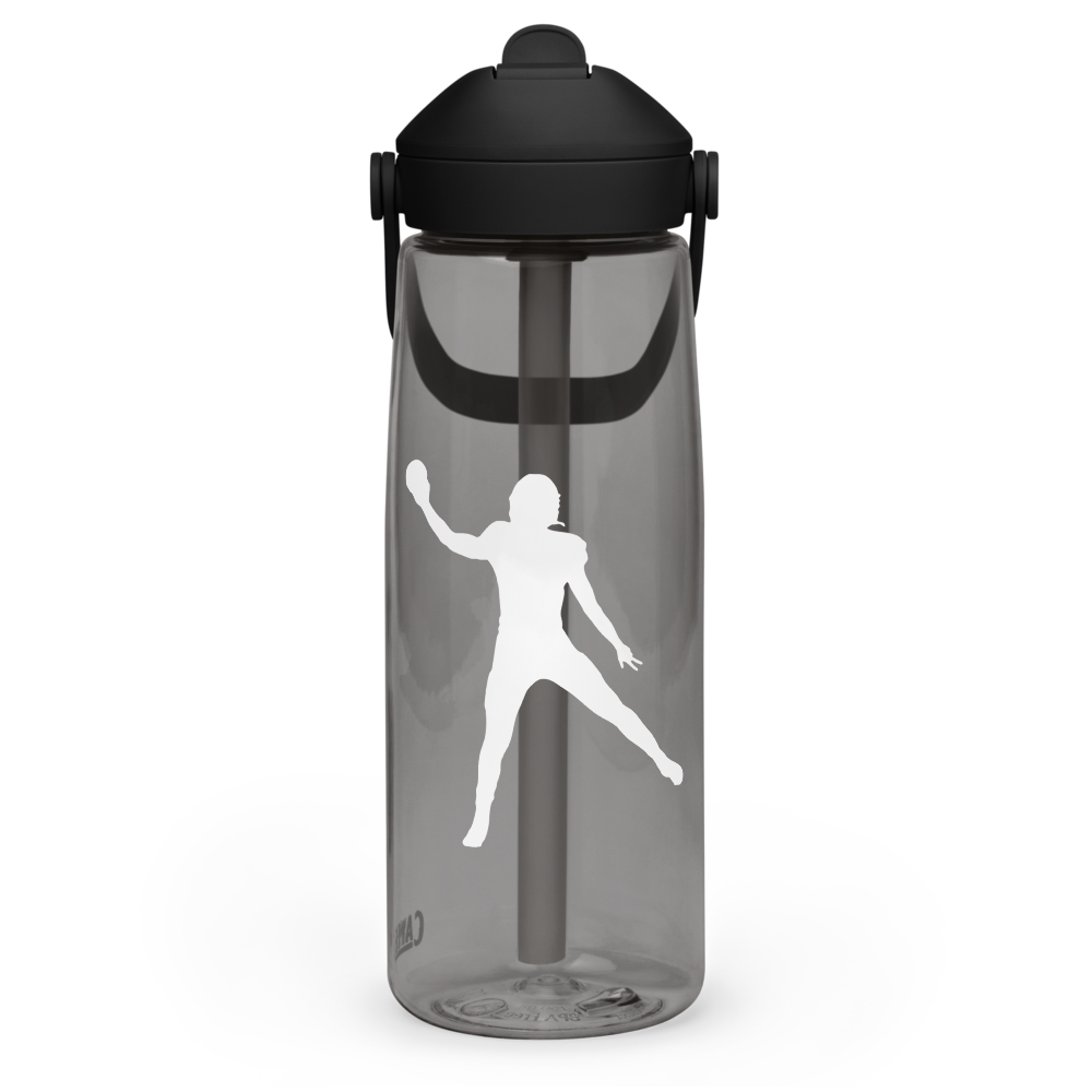 Quinn Ewers Logo Water Bottle Black