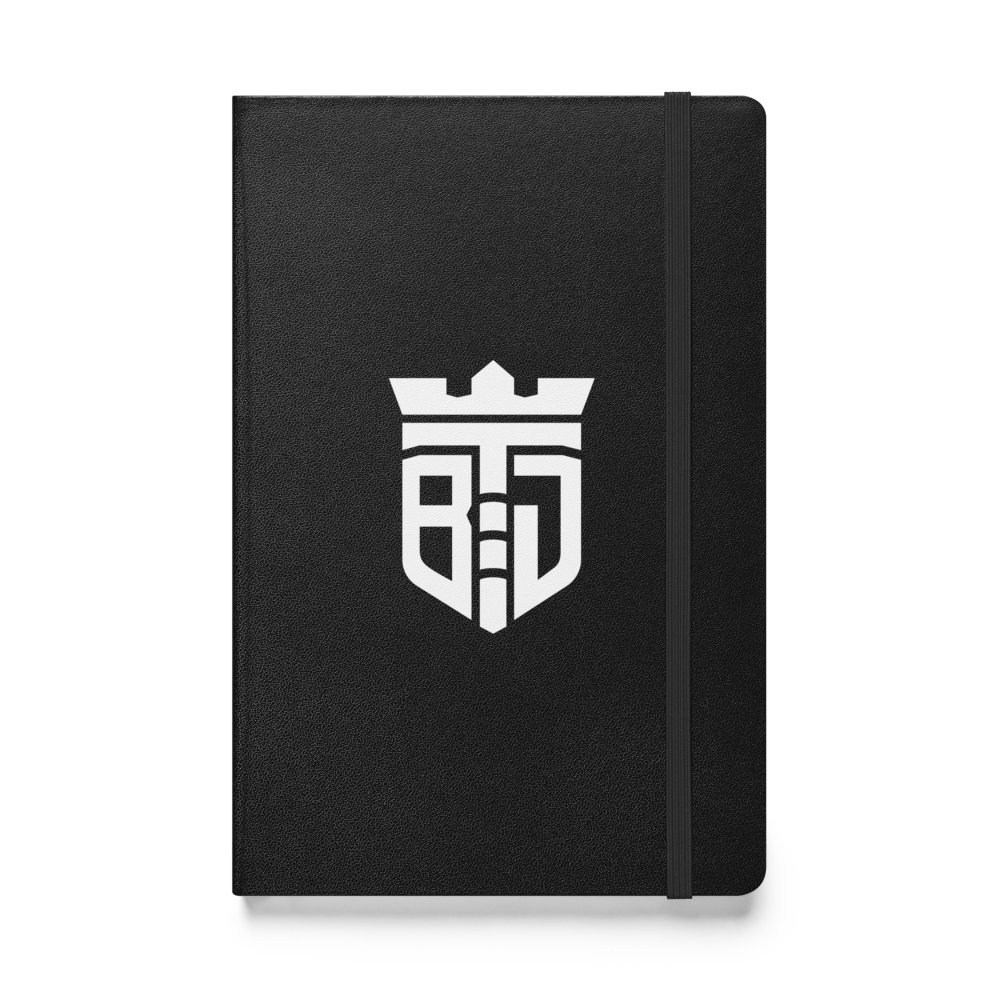 Bo Nix Brian Thomas Jr. Hardcover Notebook Black