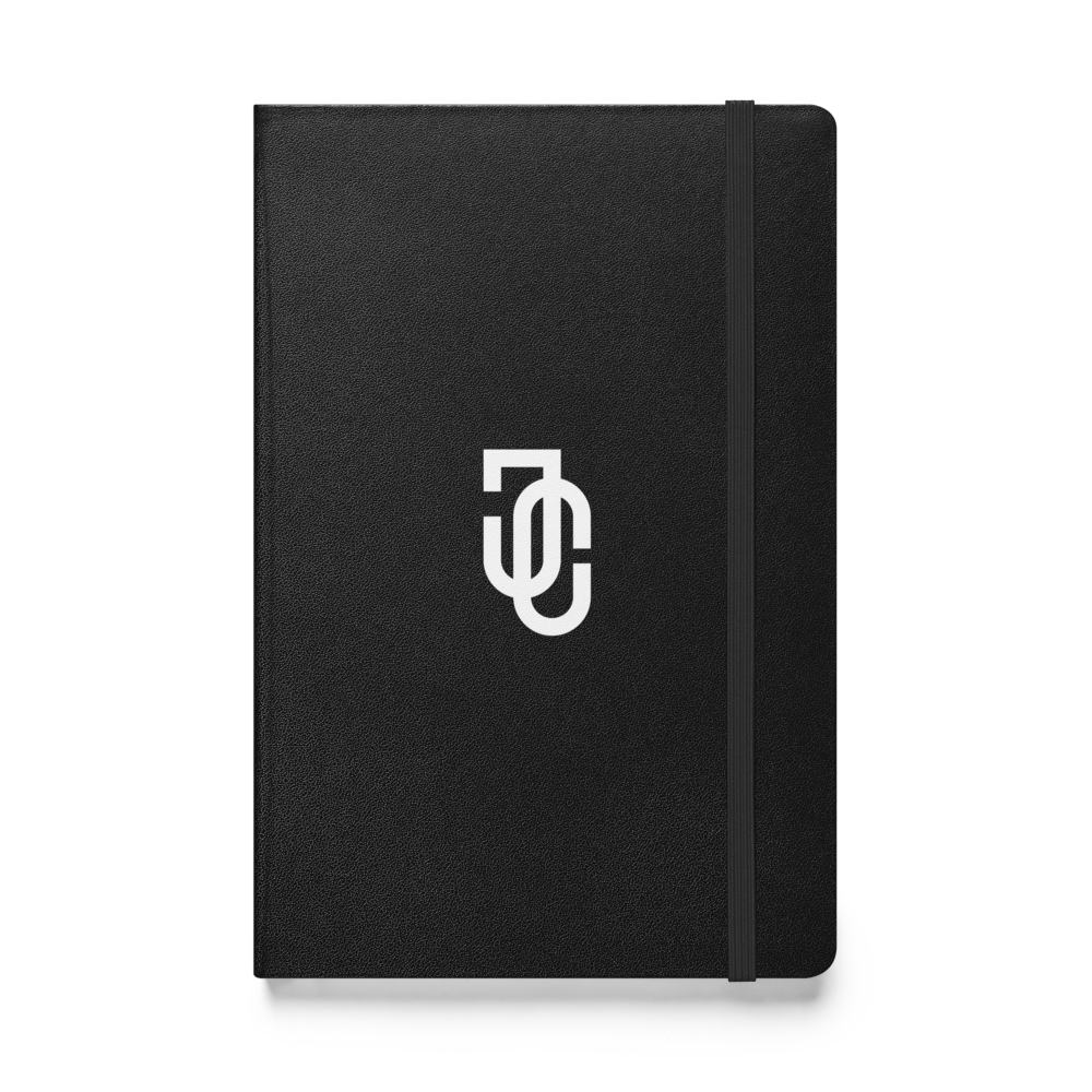 Bo Nix Jalen Carter Hardcover Notebook Black