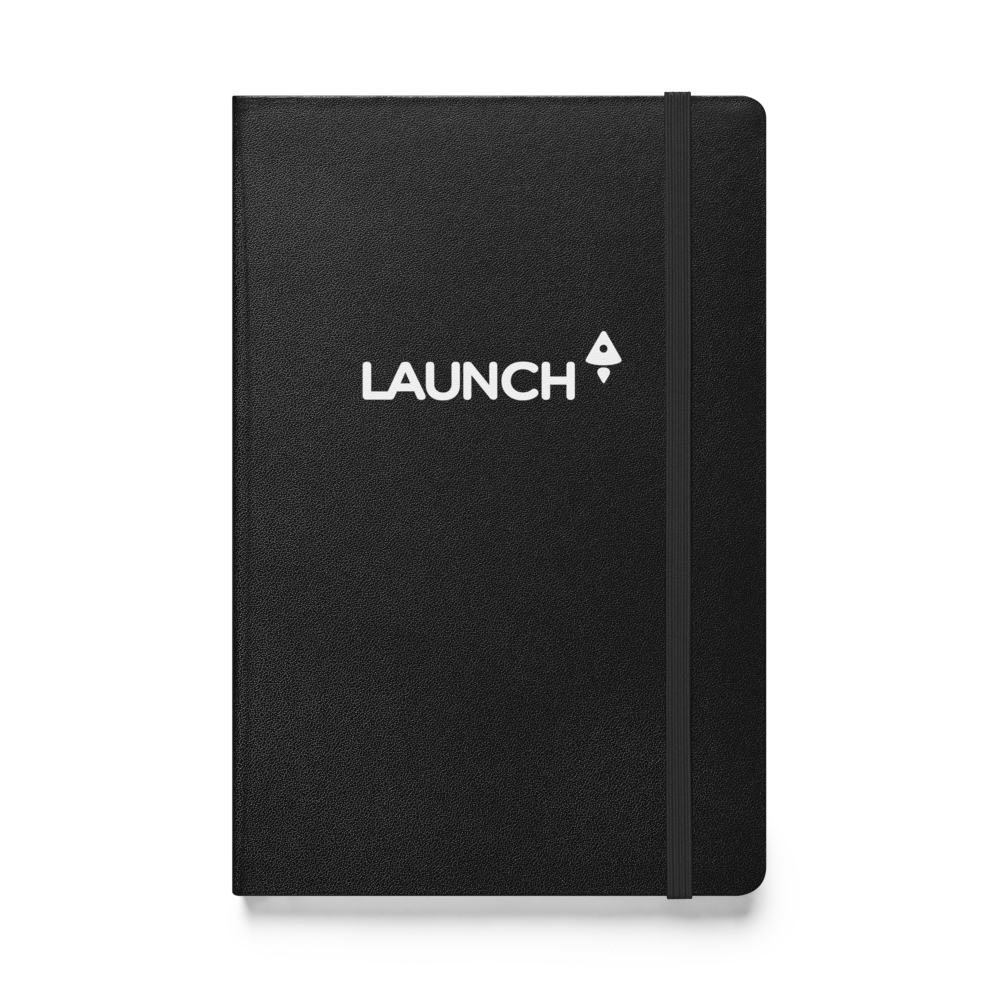Launch Launch Hardcover Notebook