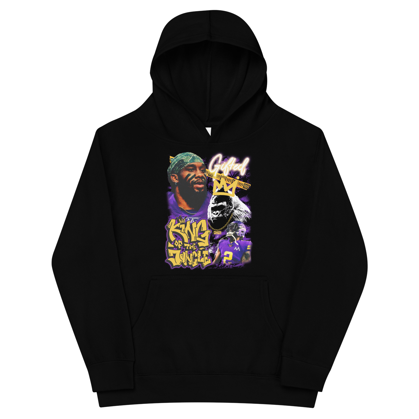 Alexander Mattison "King of the Jungle" Youth Hoodie