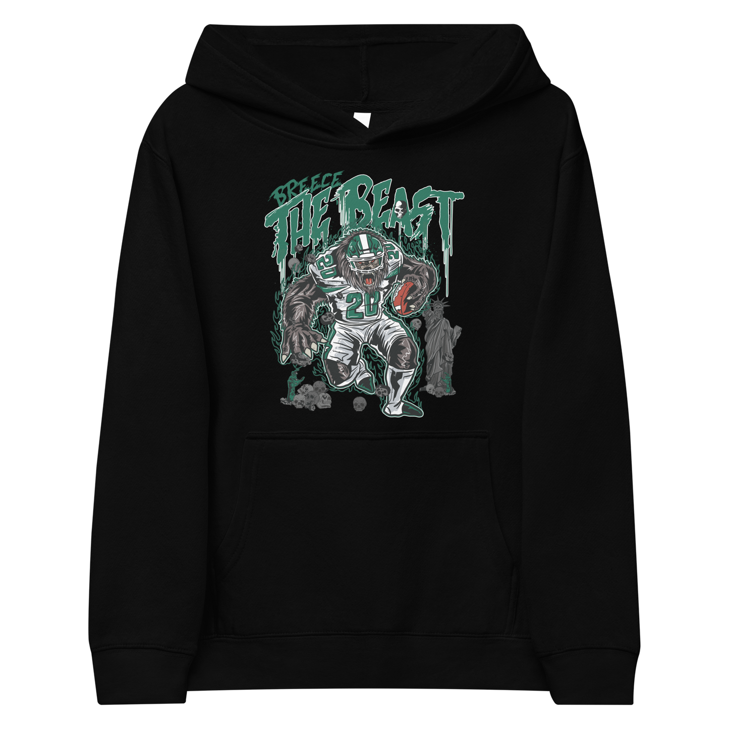 Breece Hall "The Beast" Youth Hoodie