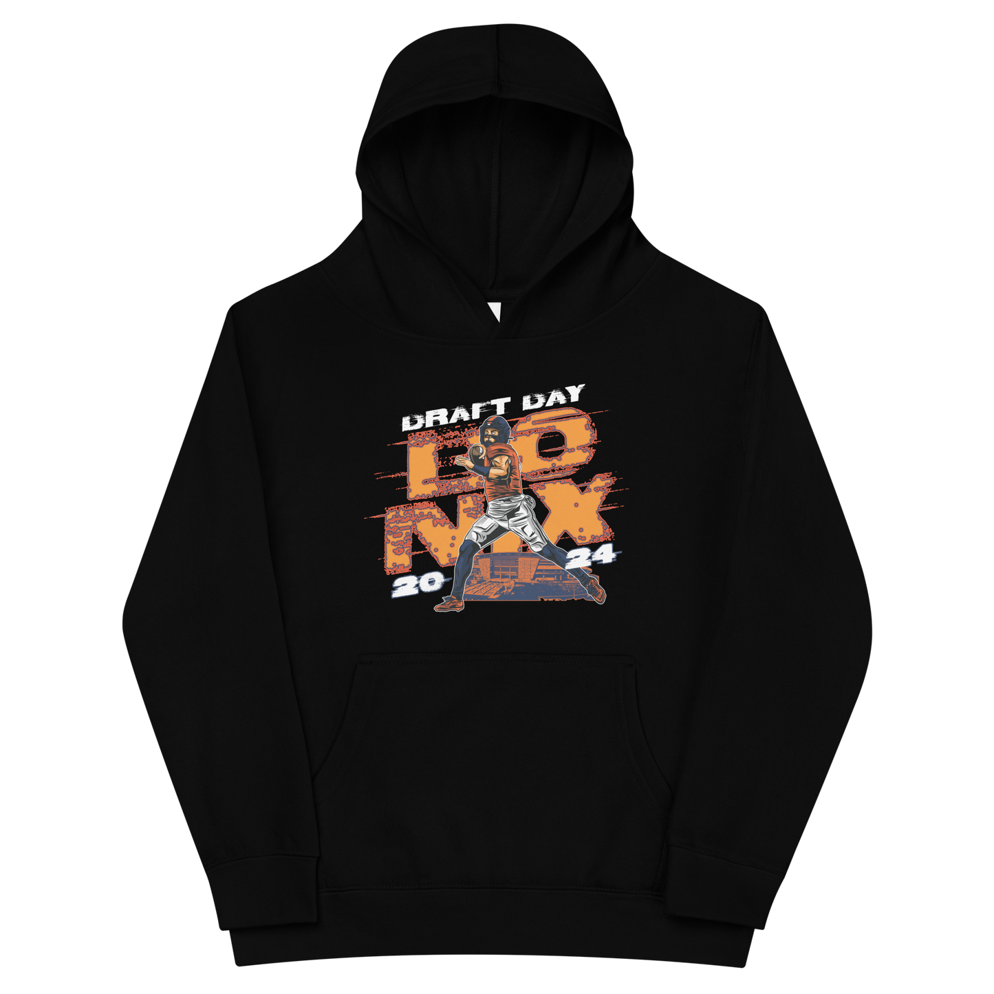 Bo Nix "Draft Day" Youth Hoodie