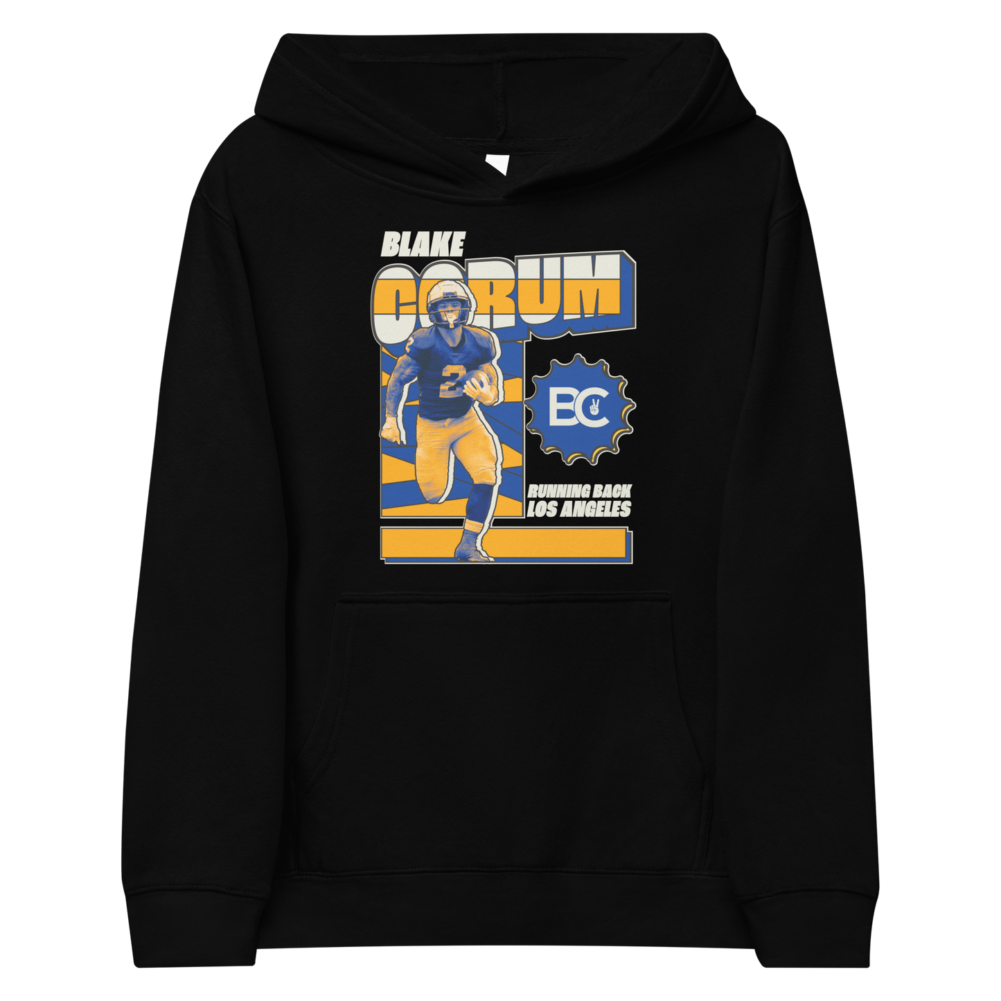 Blake Corum "Retro" Youth Hoodie