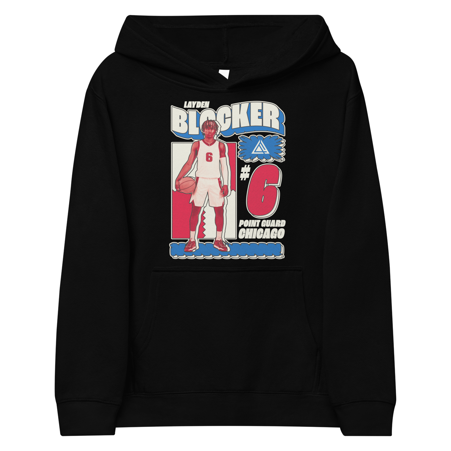 Layden Blocker "Retro" Youth Hoodie