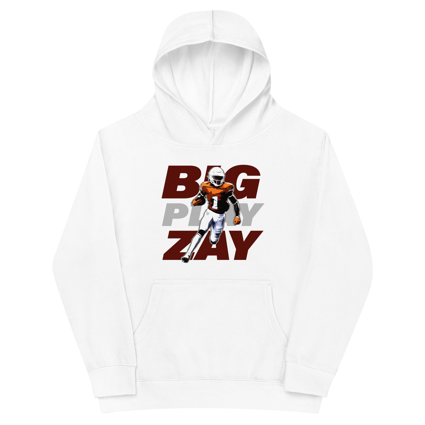 Xavier Worthy "Big Play Zay" Youth Hoodie
