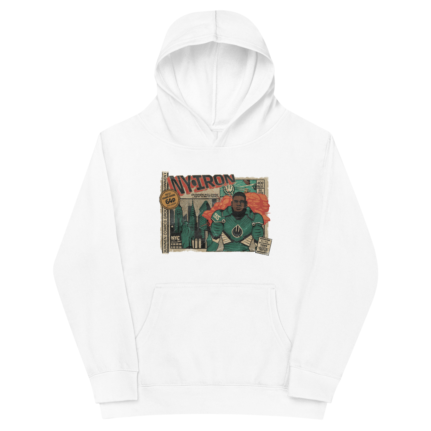 Quinnen Williams "NY Iron" Youth Hoodie