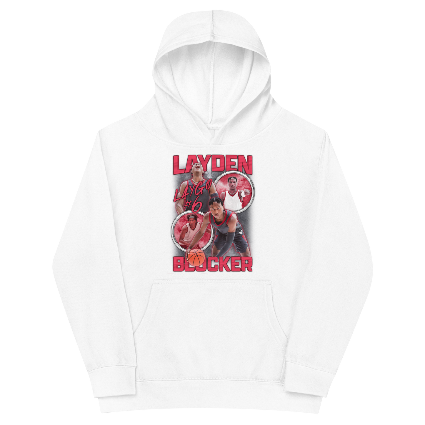 Layden Blocker "Collage V1" Youth Hoodie