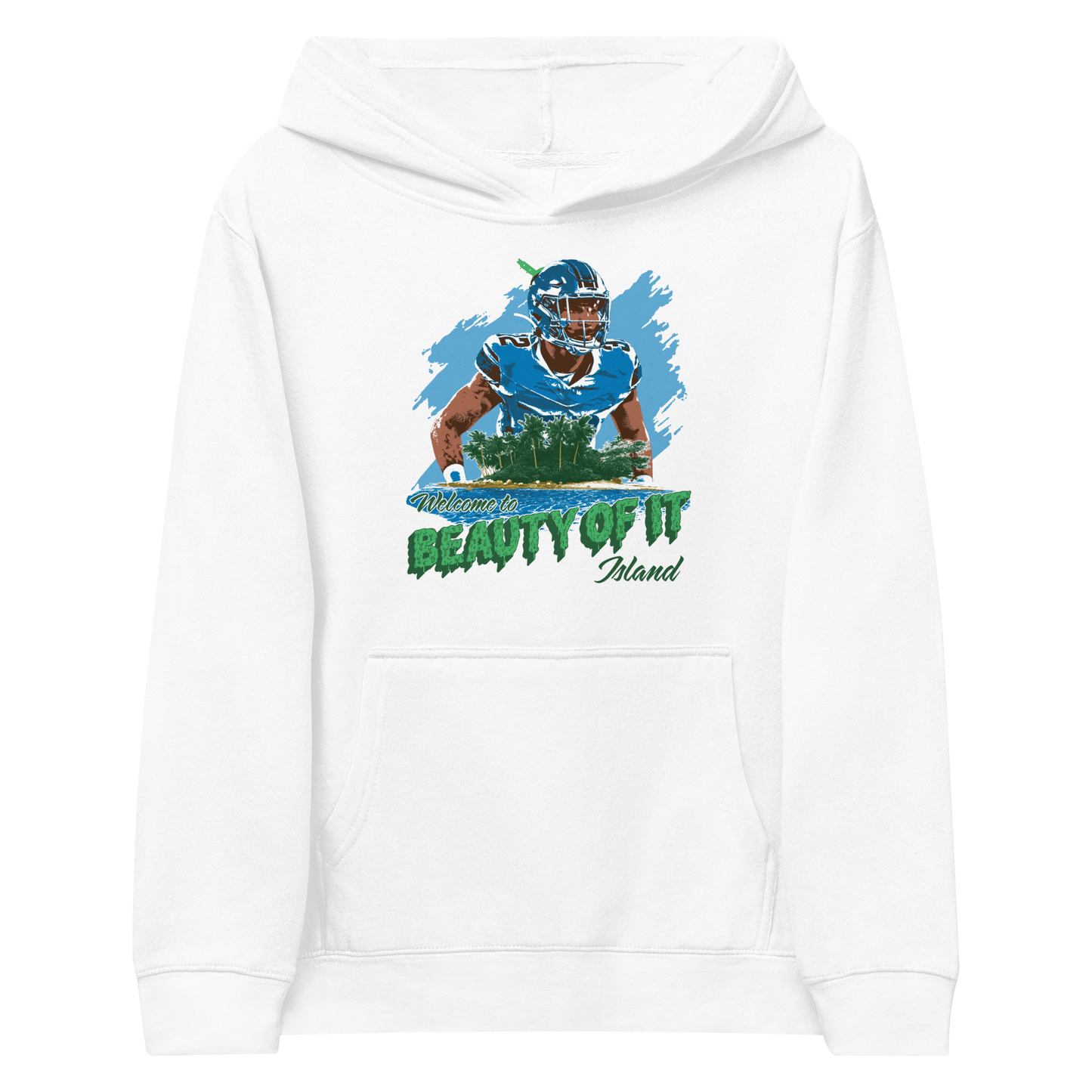 Brian Branch "Beauty of It Island" Youth Hoodie