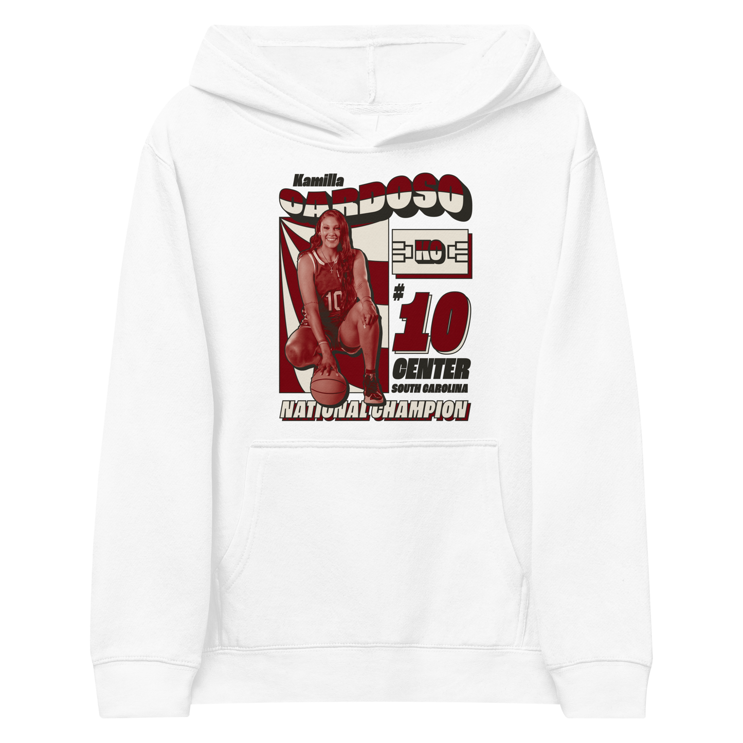 Kamilla Cardoso "National Champion" Youth Hoodie