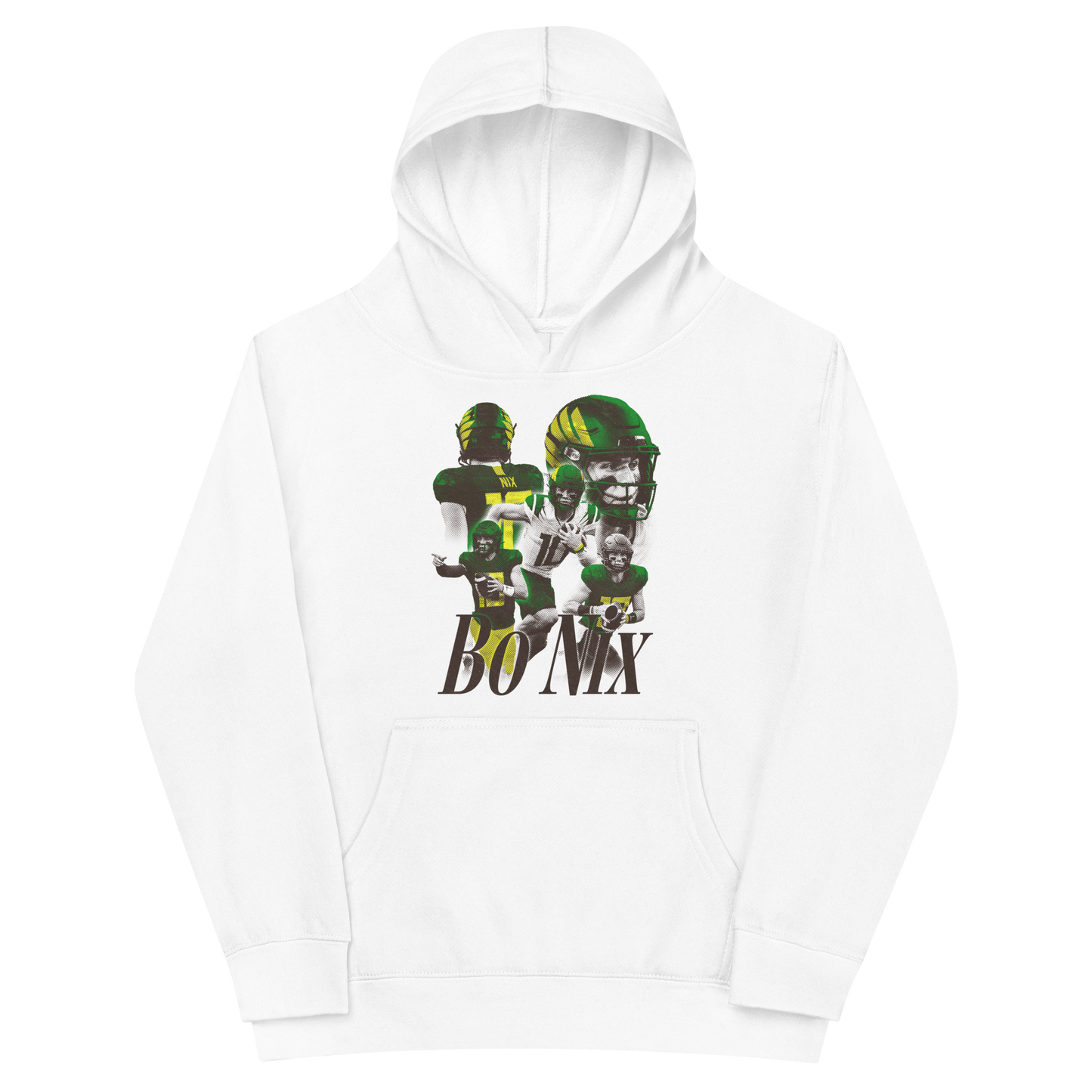 Bo Nix "Collage" Youth Hoodie