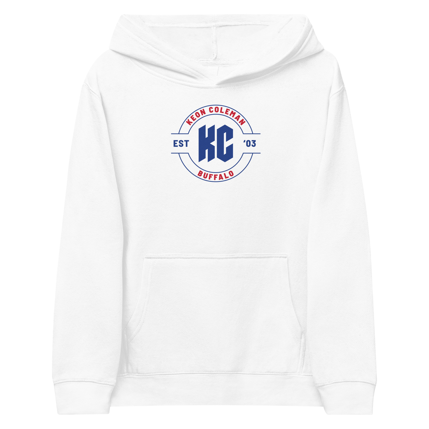 Keon Coleman "Logo Badge" Youth Hoodie