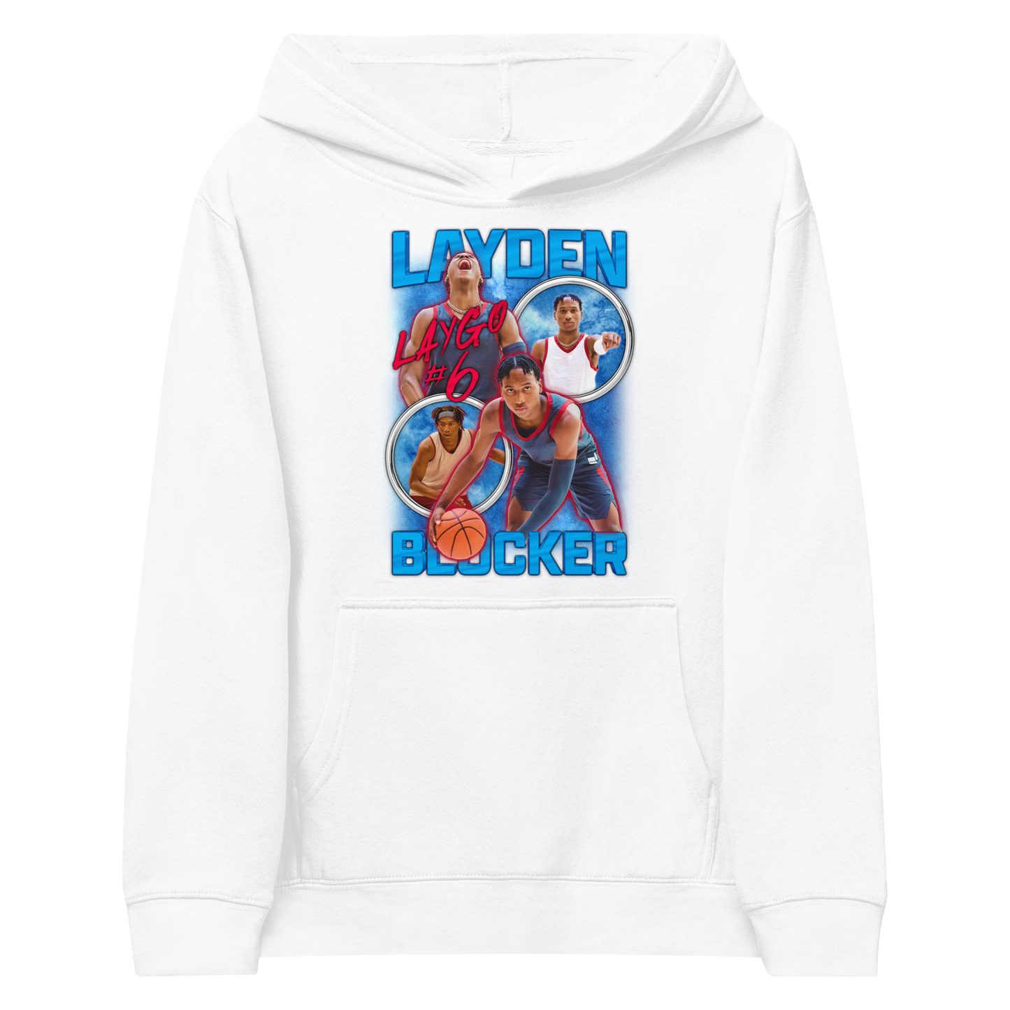 Layden Blocker "Collage" Youth Hoodie