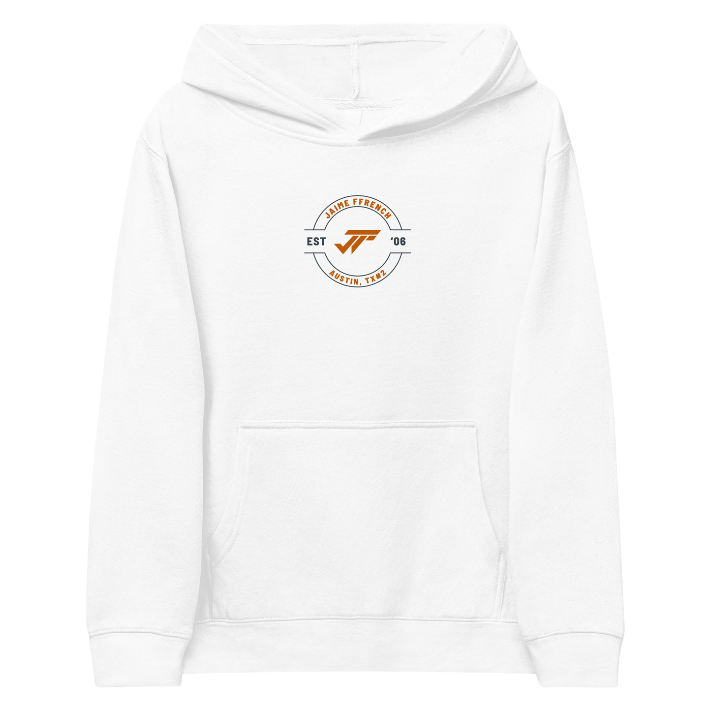 Jaime Ffrench Texas "Logo Badge" Youth Hoodie