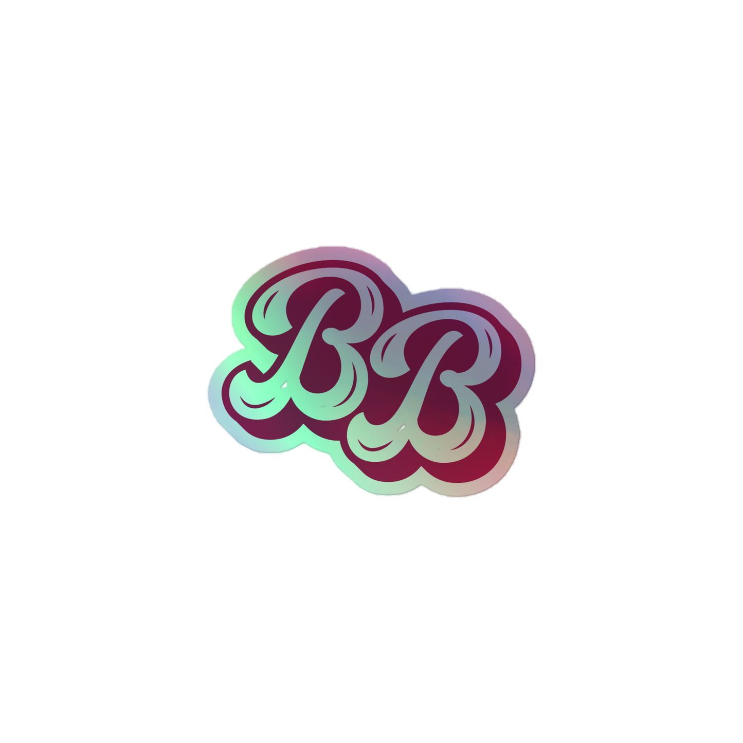 Angel Reese Logo Holographic Sticker