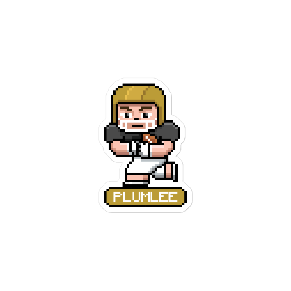 John Rhys Plumlee "8-Bit" Sticker