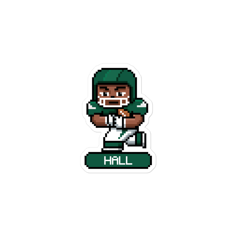 Breece Hall "8-Bit" Sticker