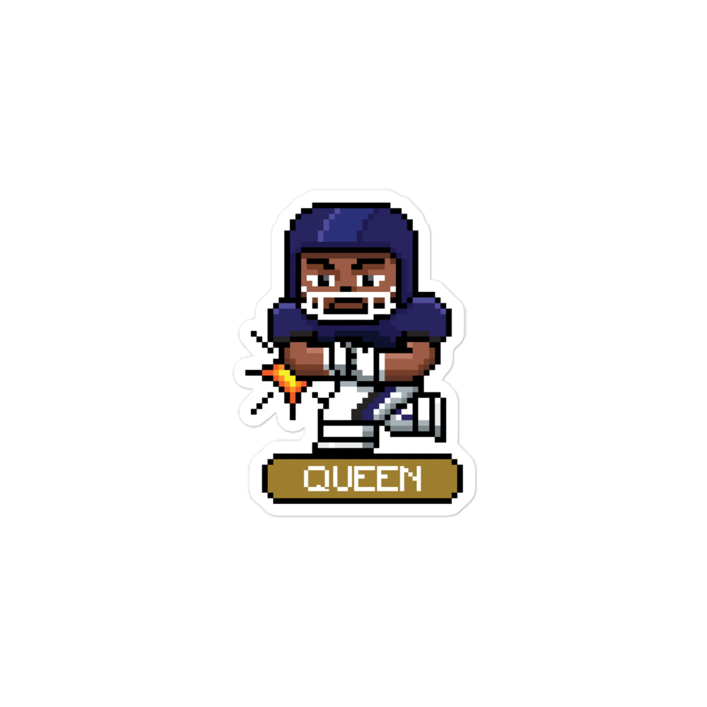 Patrick Queen "8-Bit" Sticker