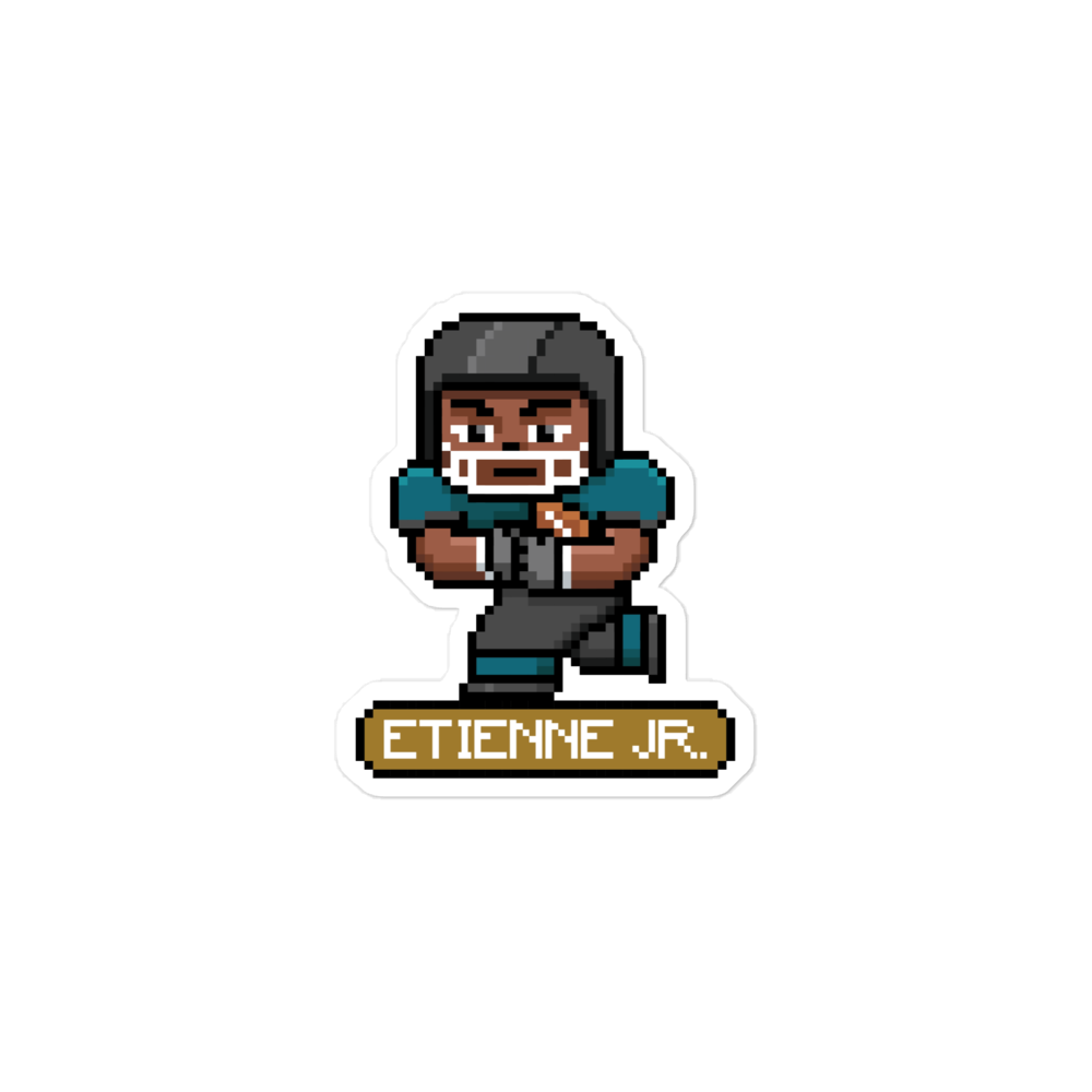Travis Etienne Jr. "8-Bit" Sticker