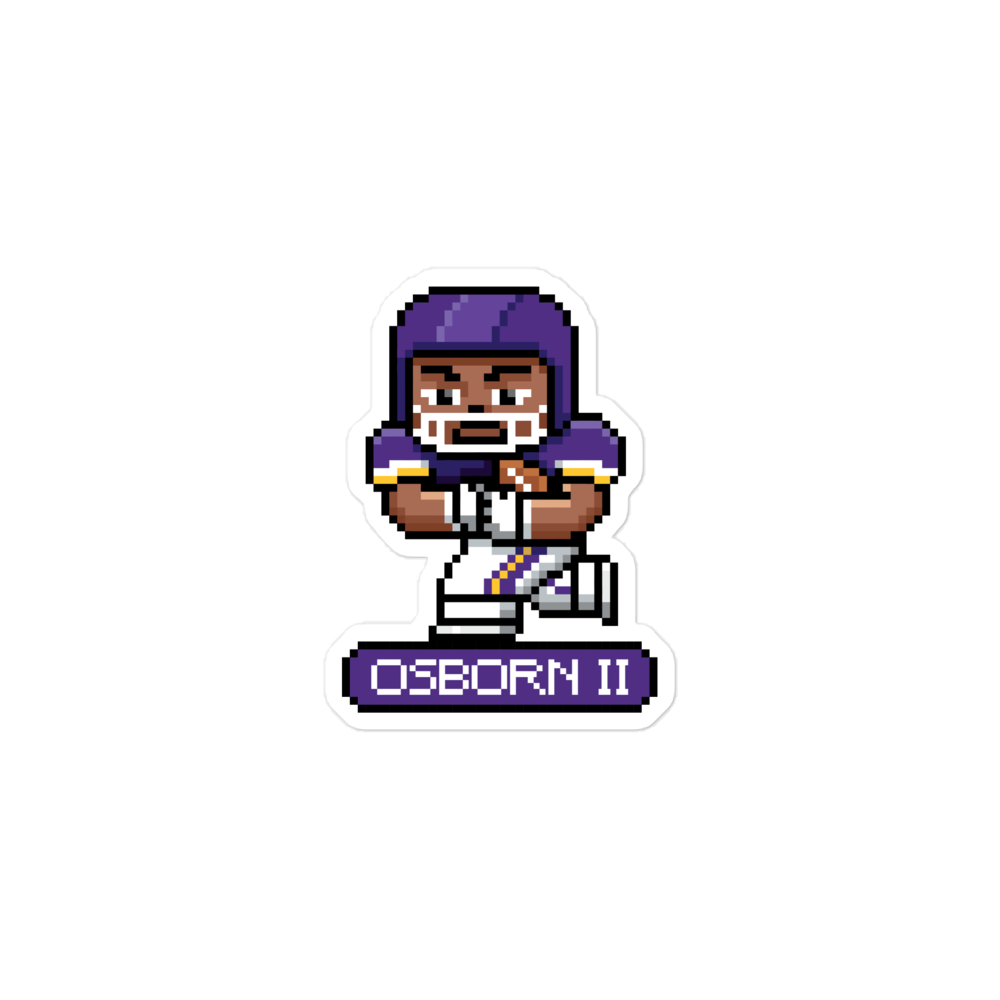 K.J. Osborn "8-Bit" Sticker