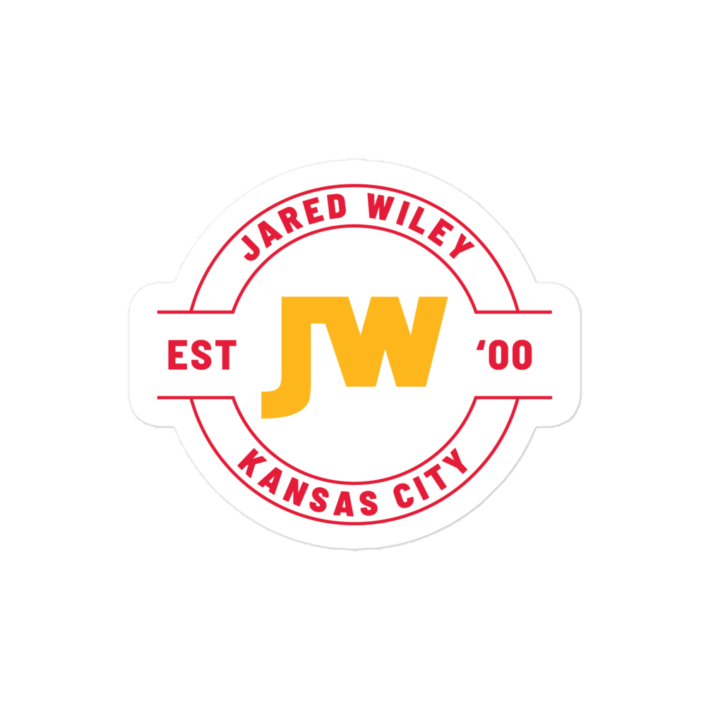Jared Wiley "Logo Badge" Sticker