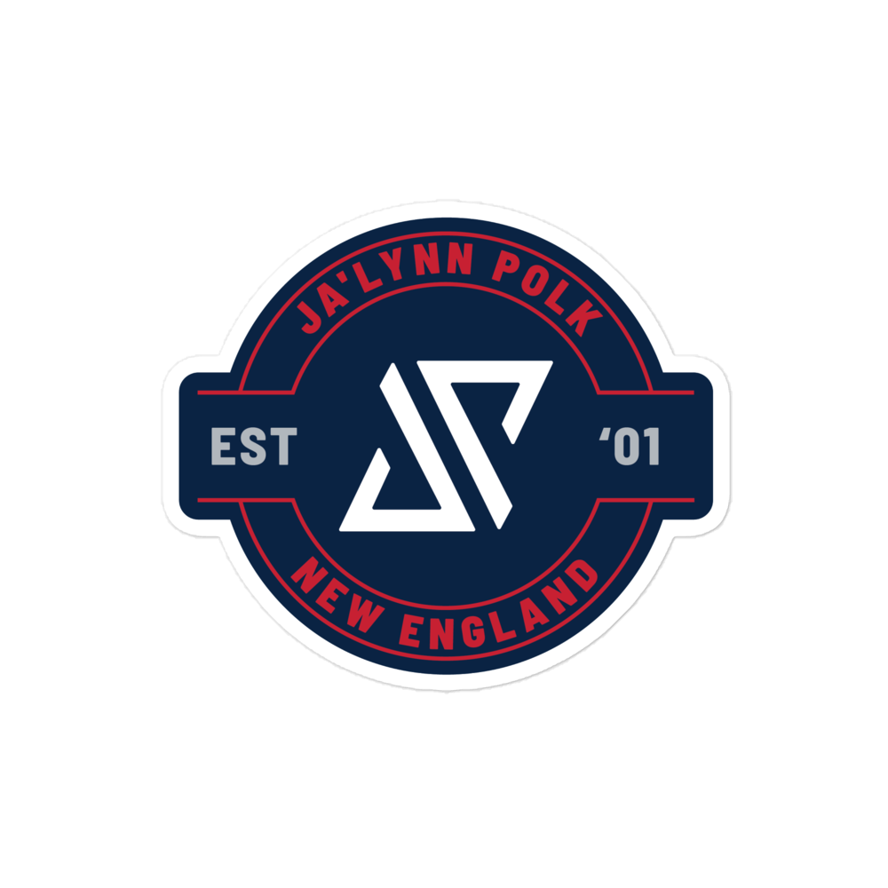 Ja'Lynn Polk "Logo Badge" Sticker